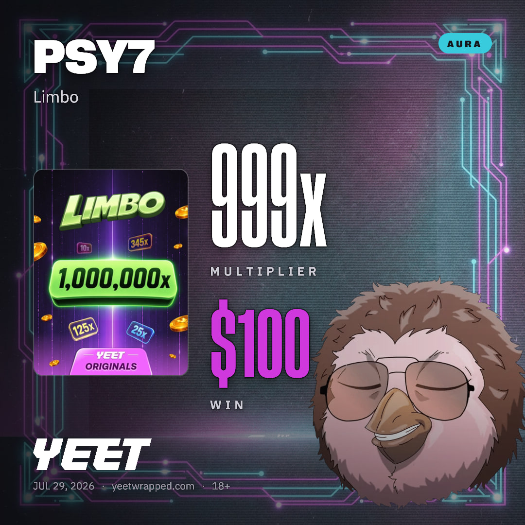 PSY7 hit 999x on Limbo
