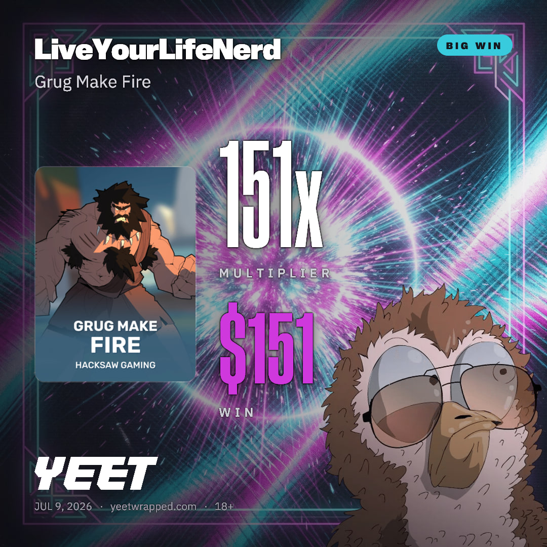 LiveYourLifeNerd hit 151x on Grug Make Fire