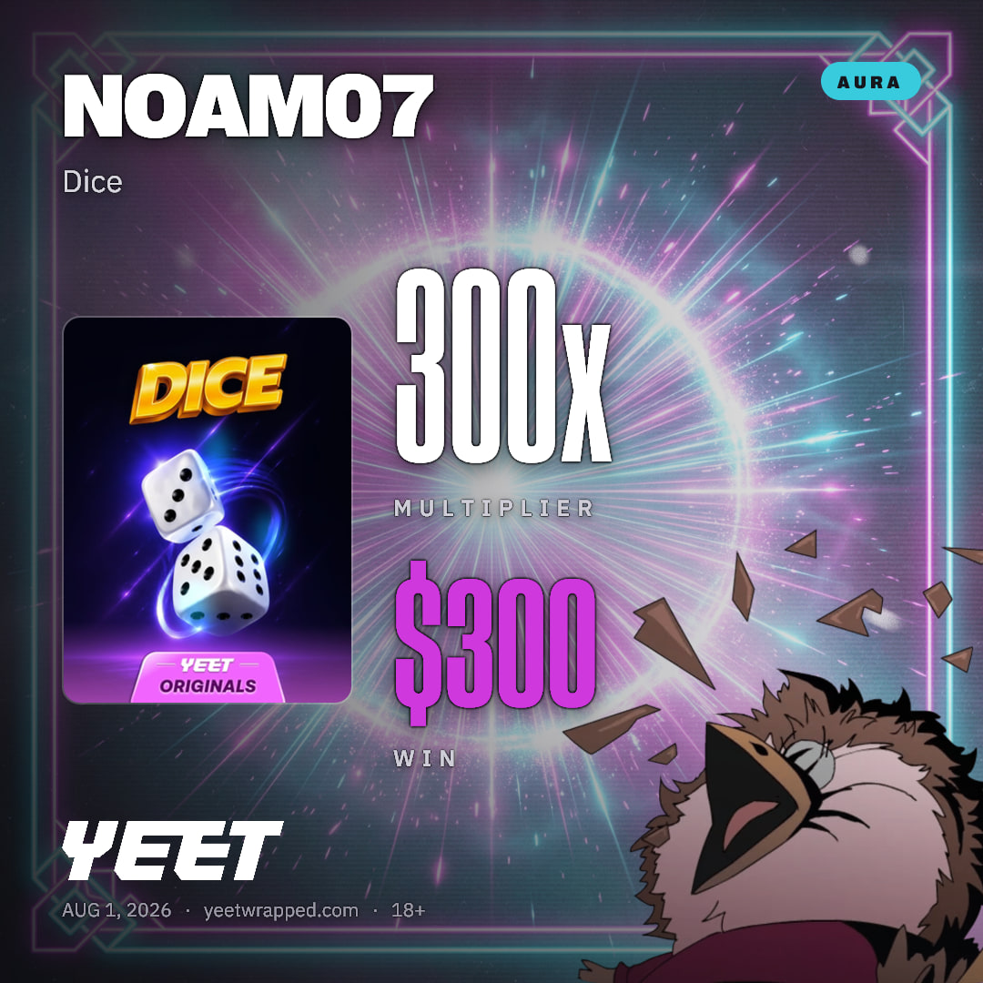 NOAM07 hit 300x on Dice