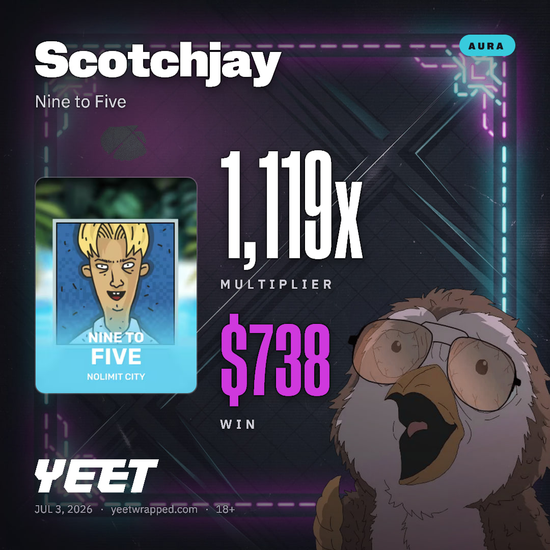 Scotchjay hit 1,119x on Nine to Five