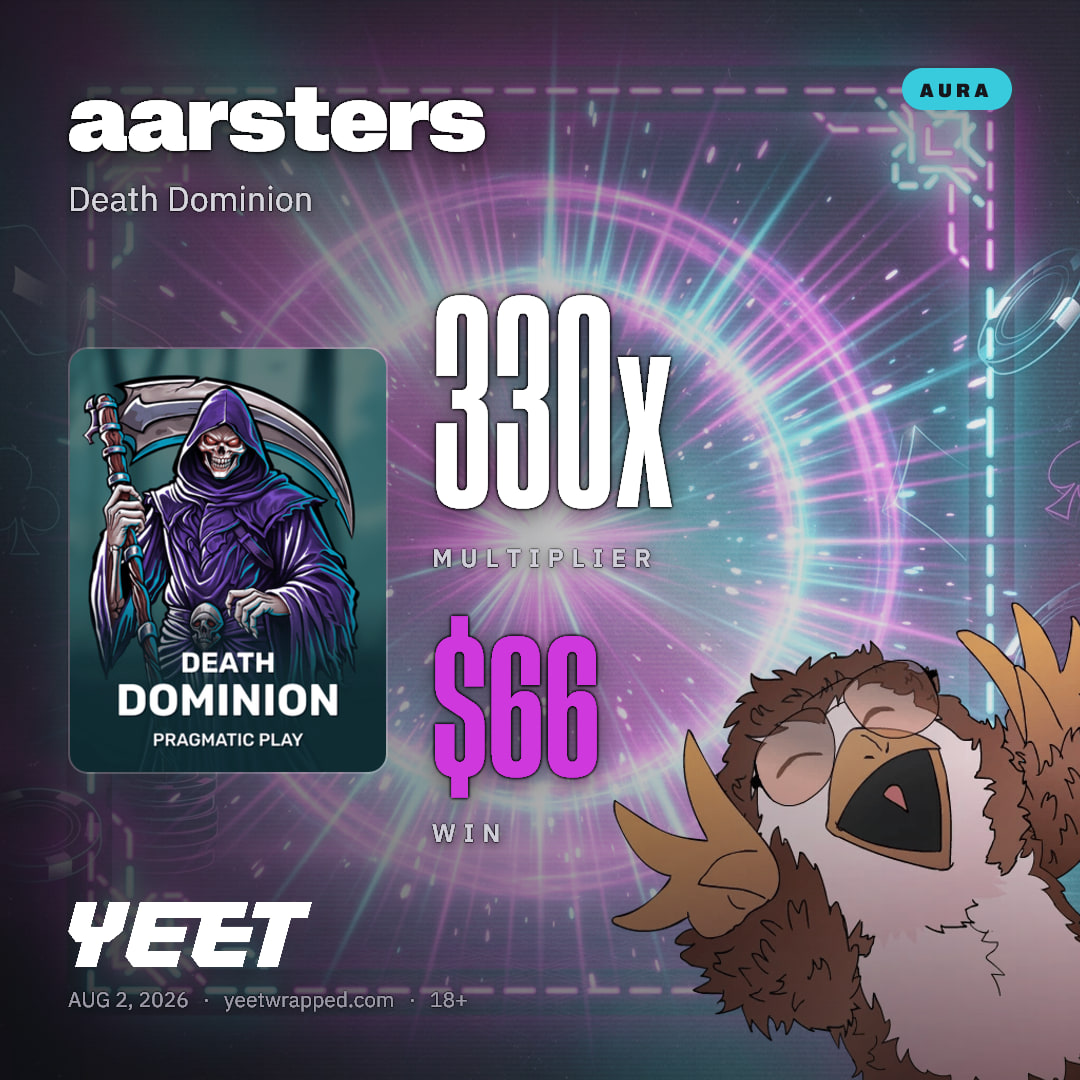 aarsters hit 329.9x on Death Dominion