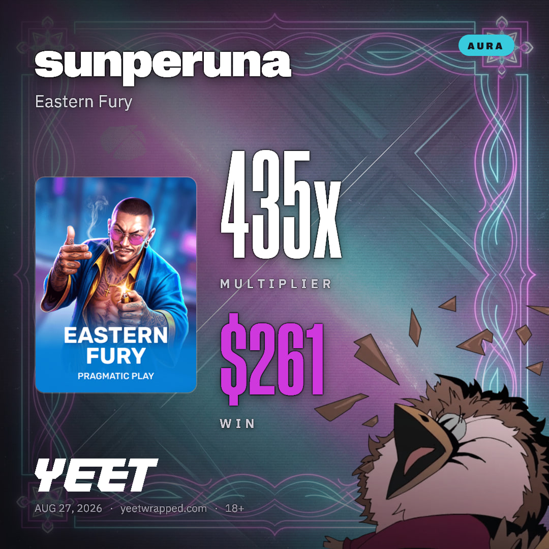 sunperuna hit 434.7x on Eastern Fury