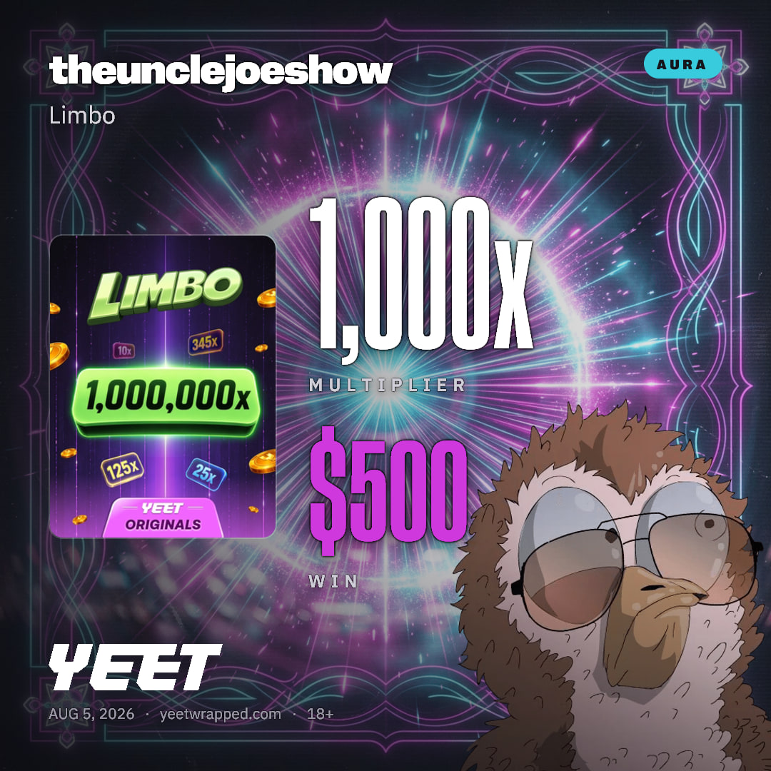 theunclejoeshow hit 1,000x on Limbo