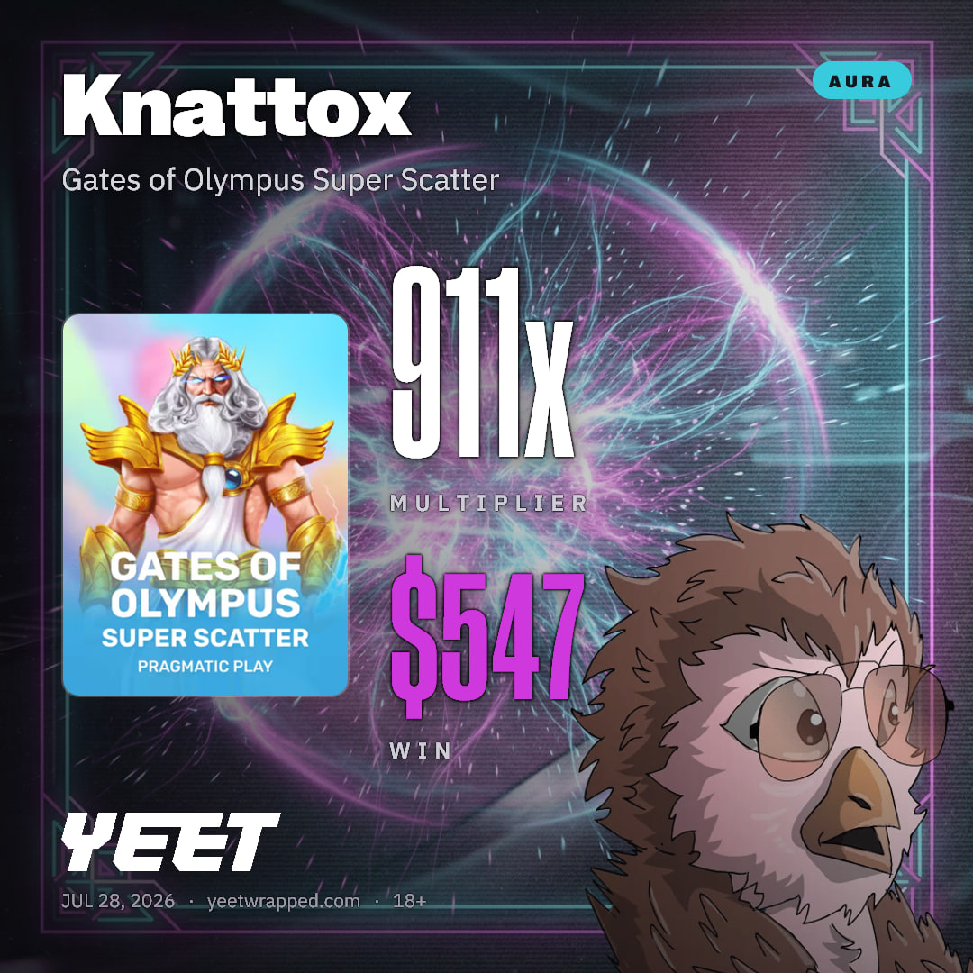 Knattox hit 910.8x on Gates of Olympus Super Scatter