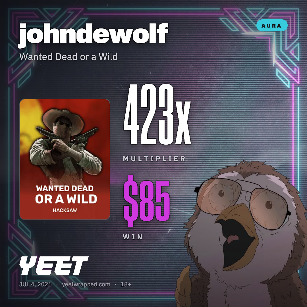 johndewolf hit 423x on Wanted Dead or a Wild