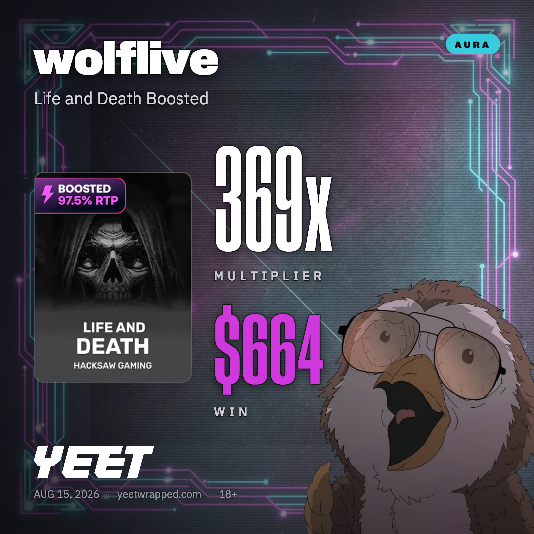 wolflive hit 369.1x on Life and Death Boosted