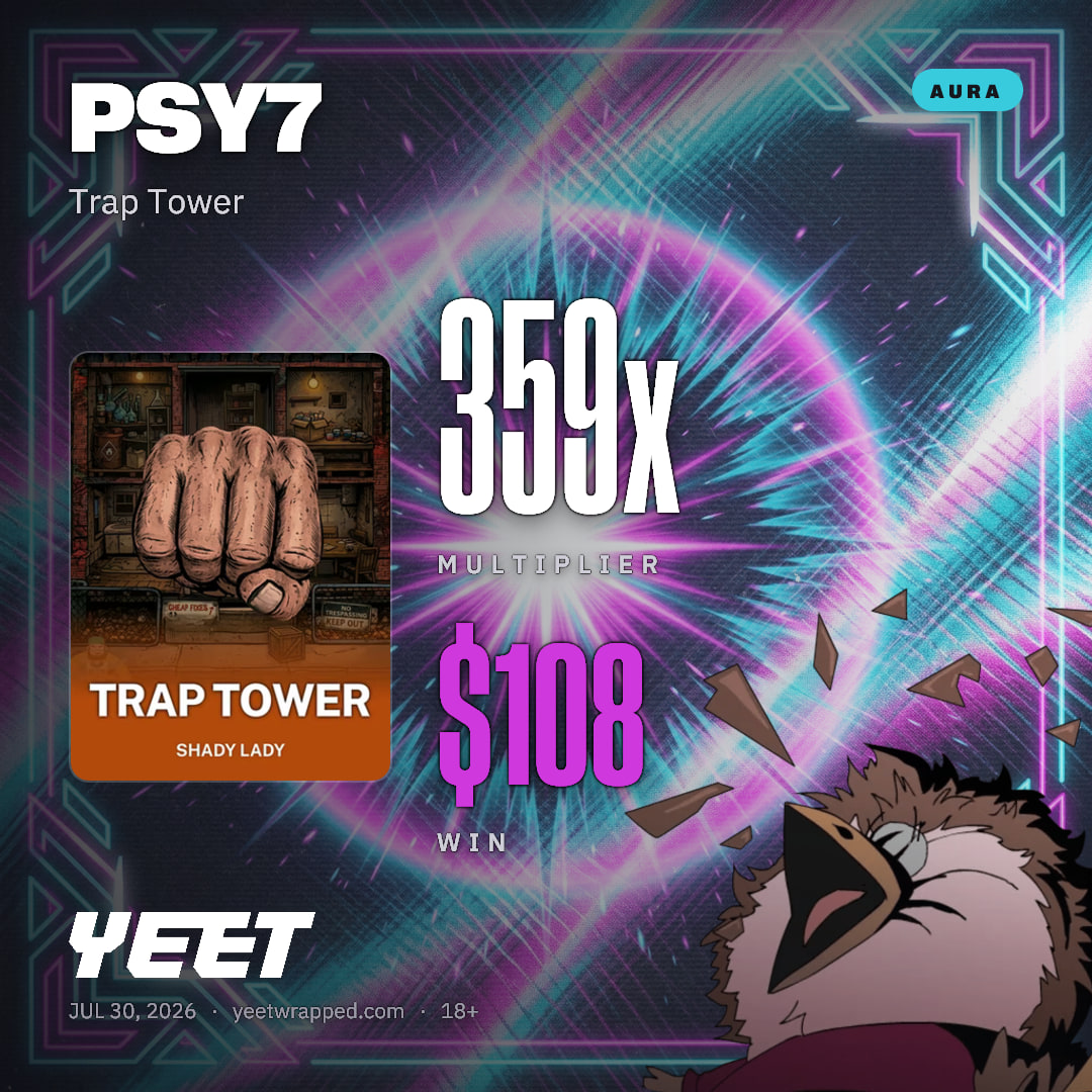 PSY7 hit 358.5x on Trap Tower