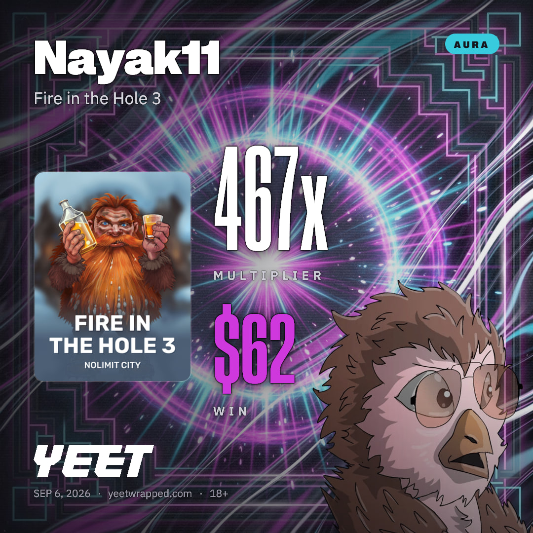 Nayak11 hit 466.9x on Fire in the Hole 3