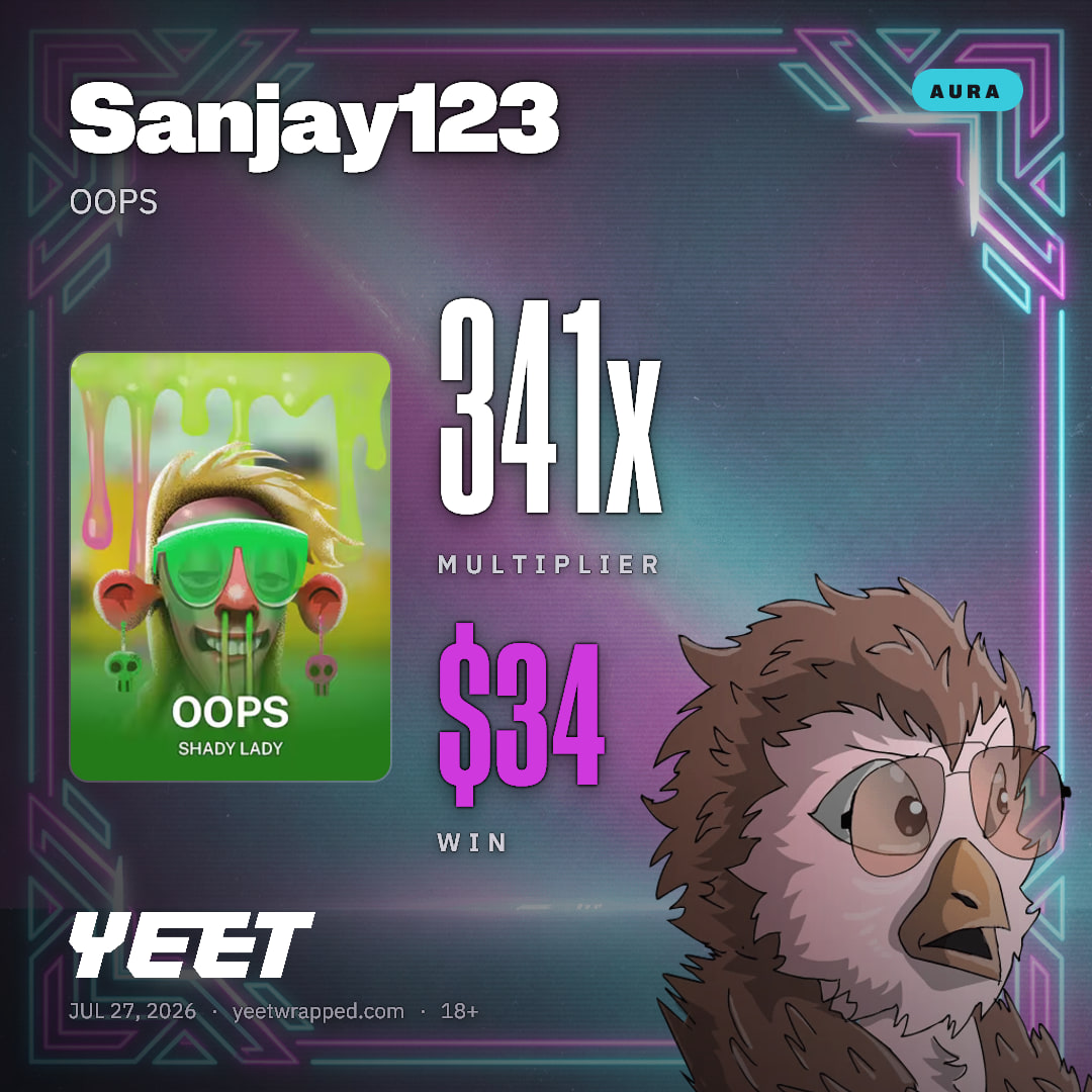 Sanjay123 hit 341.3x on OOPS