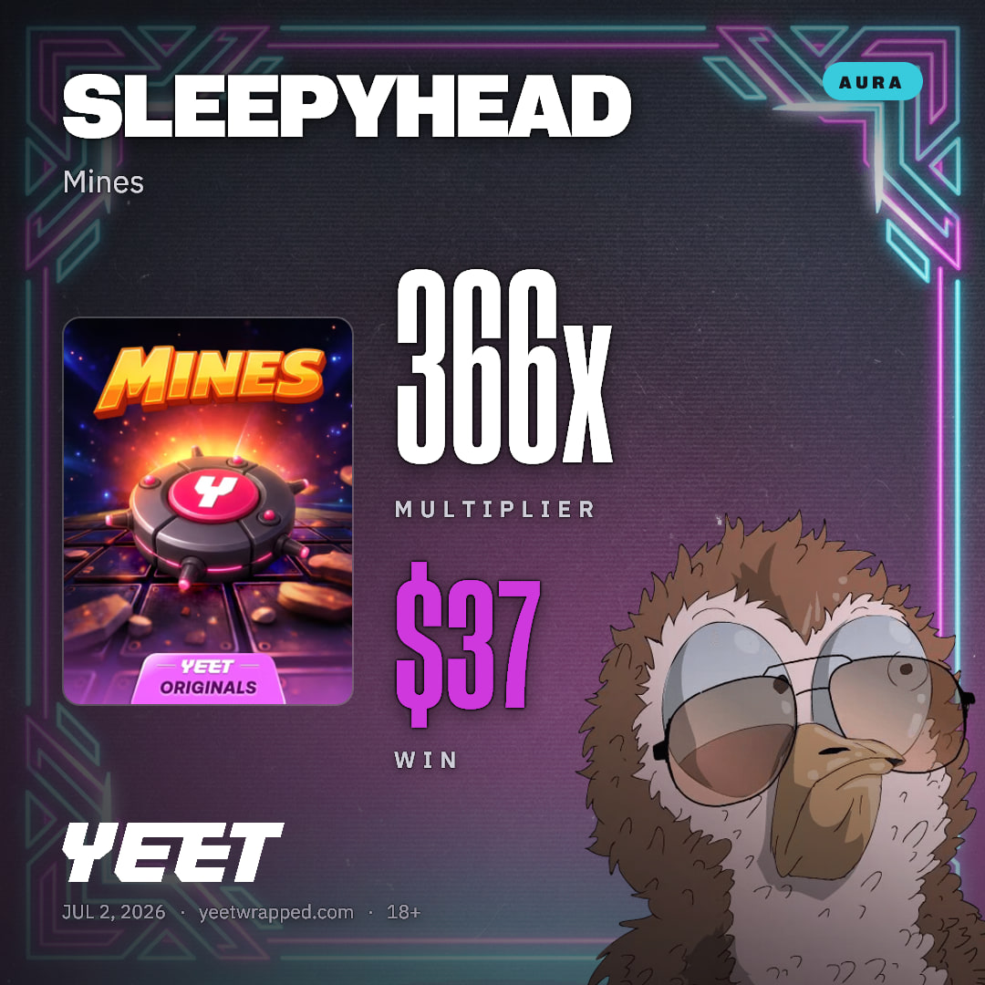 SLEEPYHEAD hit 365.5x on Mines