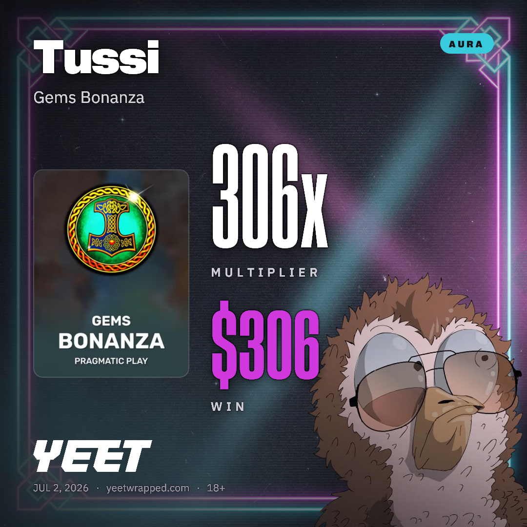 Tussi hit 306.3x on Gems Bonanza