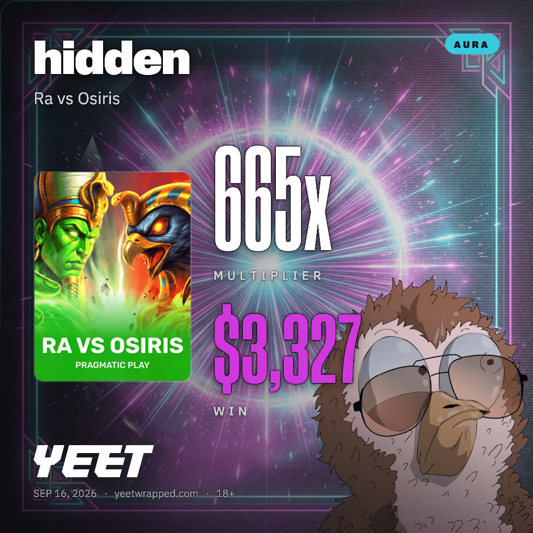 hidden hit 665.4x on Ra vs Osiris