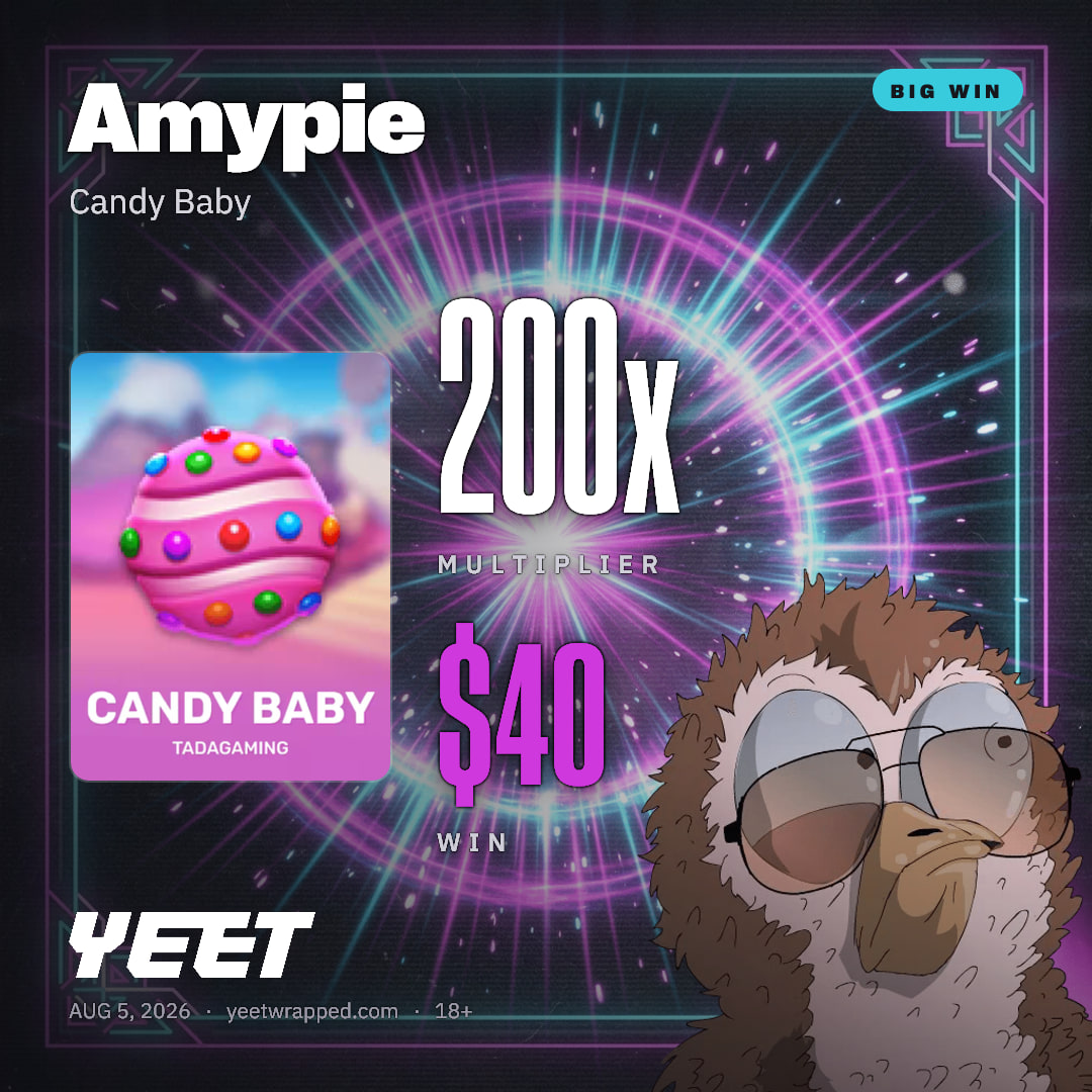 Amypie hit 200x on Candy Baby