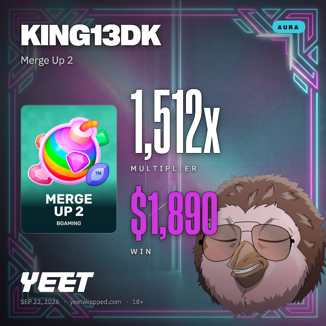 KING13DK hit 1,512x on Merge Up 2