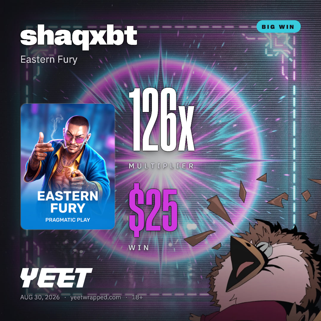 shaqxbt hit 125.8x on Eastern Fury