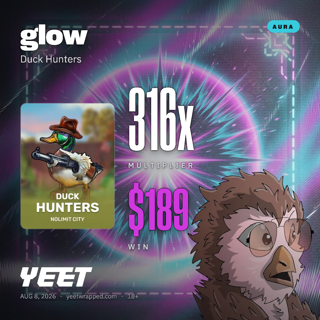 glow hit 315.6x on Duck Hunters