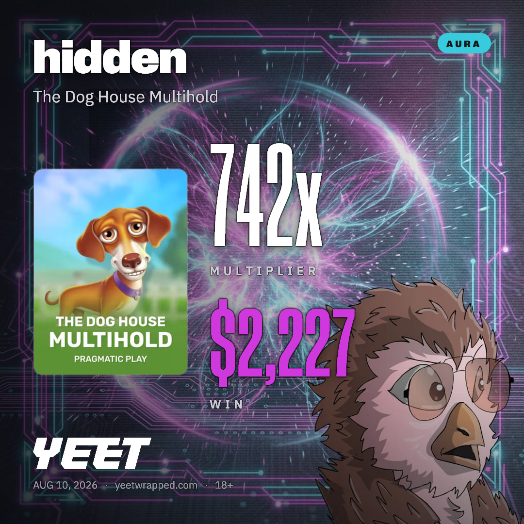 hidden hit 742.4x on The Dog House Multihold