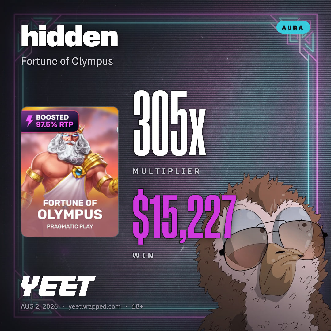 hidden hit 304.8x on Fortune of Olympus