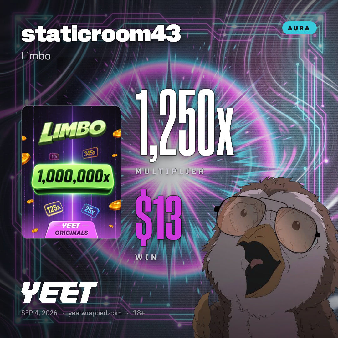 staticroom43 hit 1,250x on Limbo