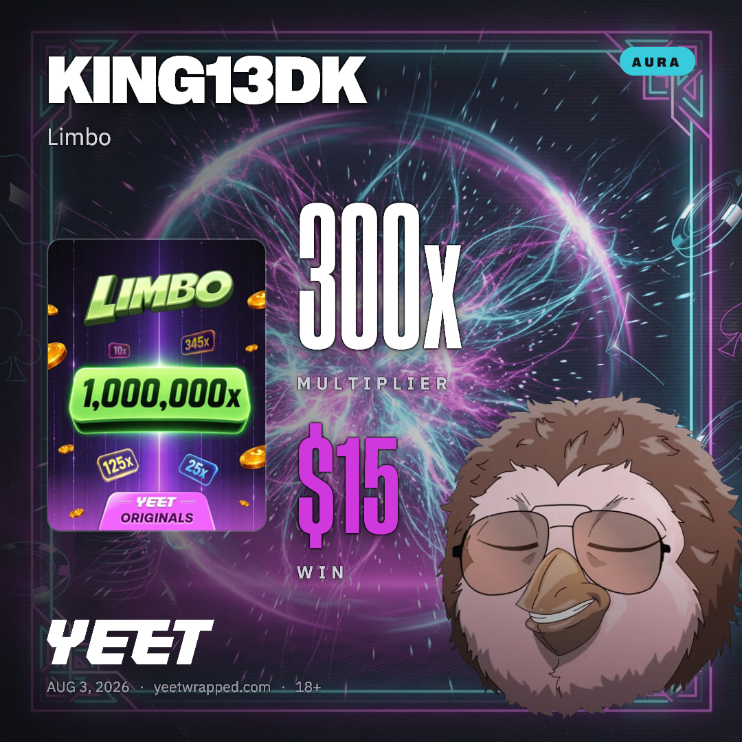 KING13DK hit 300x on Limbo