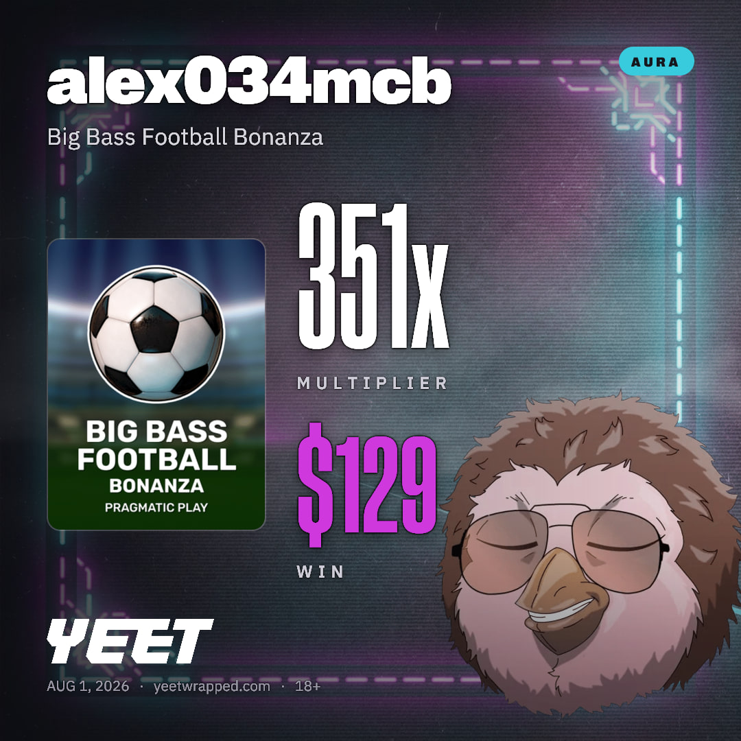 alex034mcb hit 351.3x on Big Bass Football Bonanza