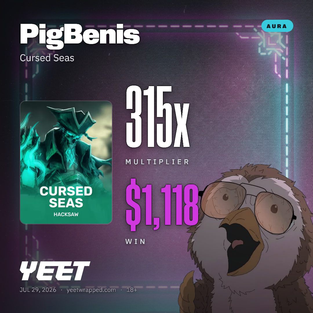 PigBenis hit 315.1x on Cursed Seas