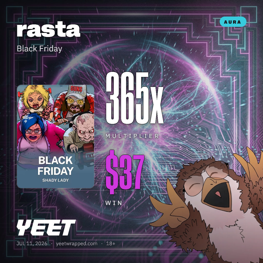 rasta hit 365x on Black Friday