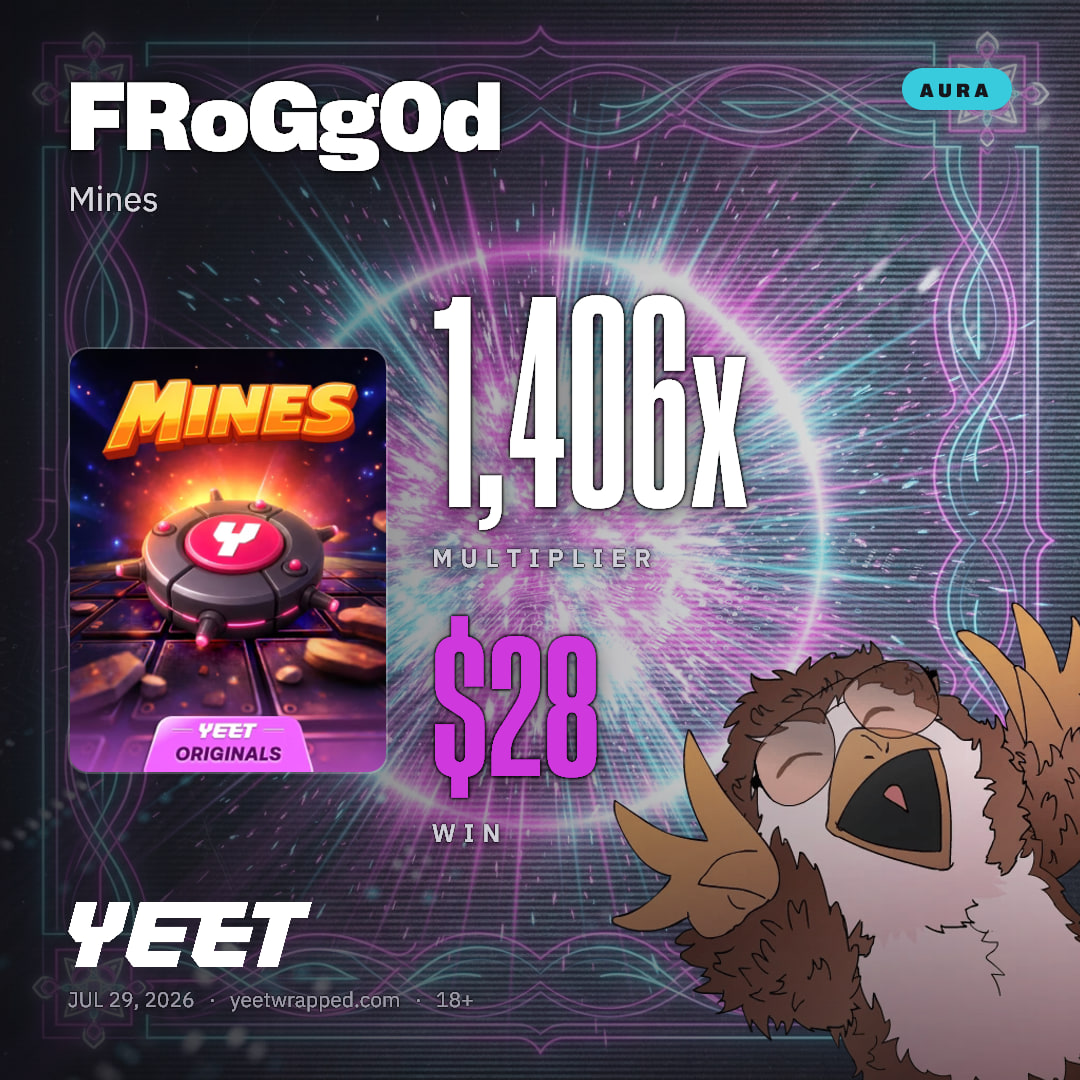 FRoGg0d hit 1,406x on Mines