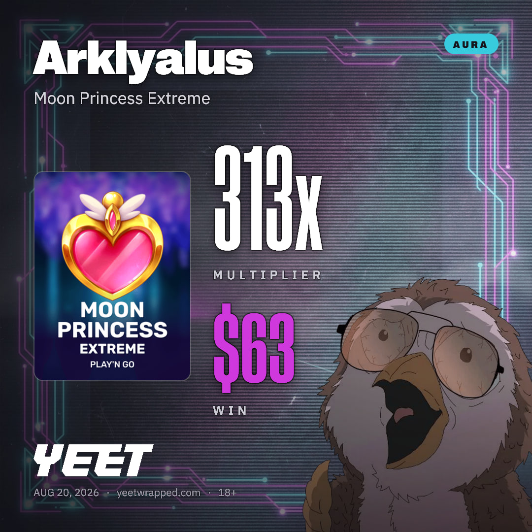 Arklyalus hit 312.9x on Moon Princess Extreme