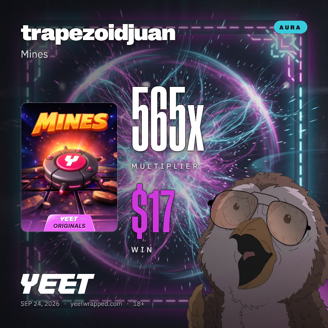 trapezoidjuan hit 565.3x on Mines