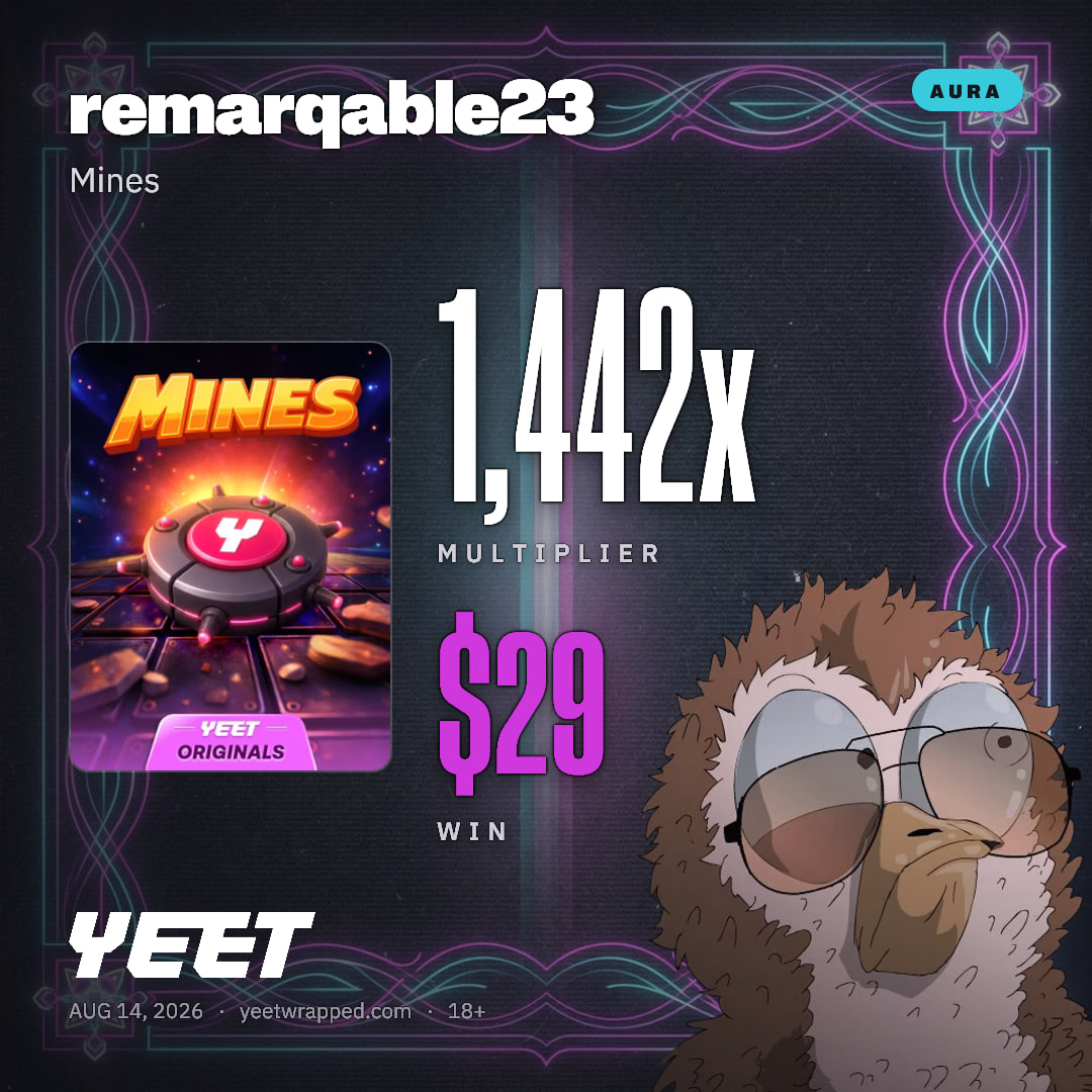remarqable23 hit 1,442x on Mines