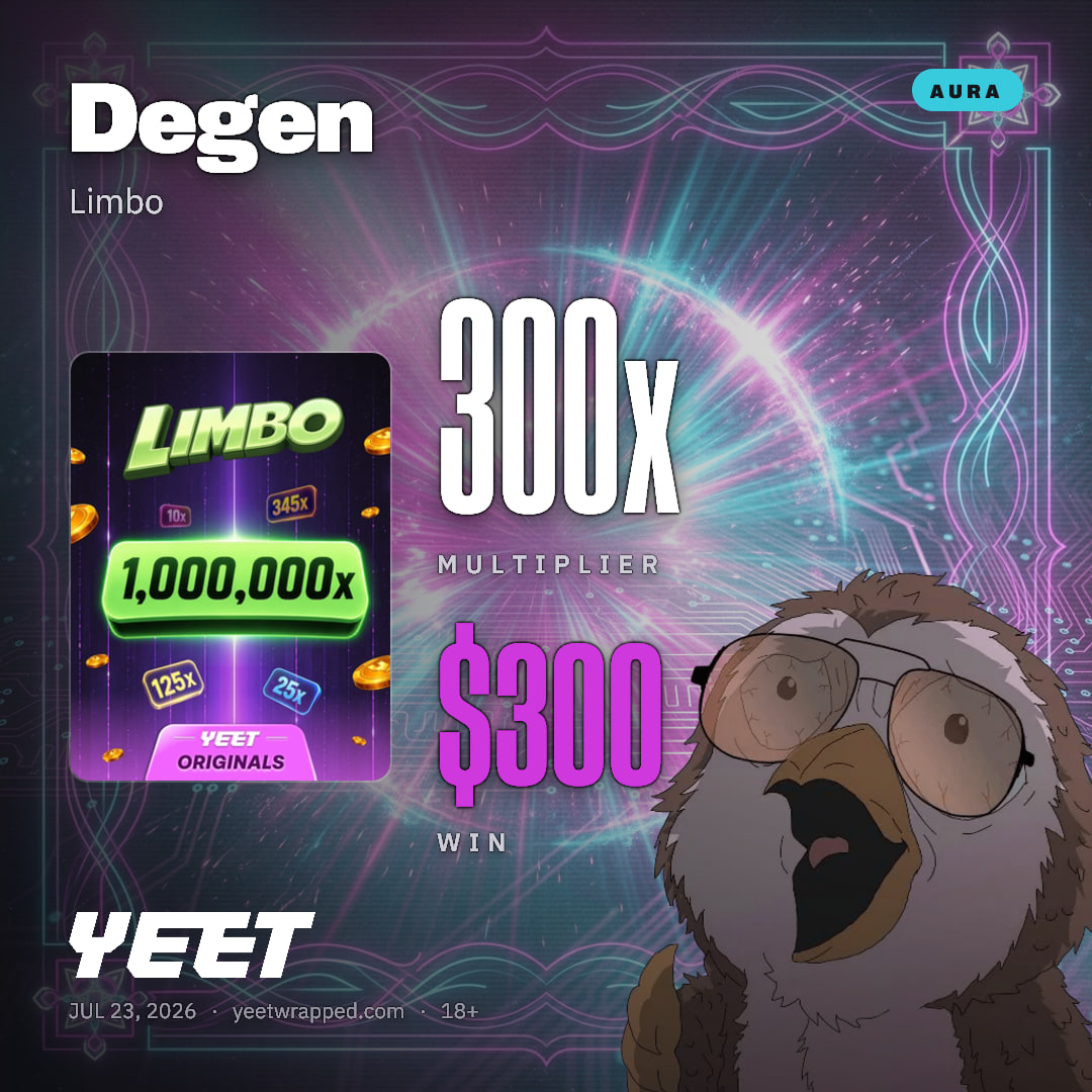 Degen hit 300x on Limbo