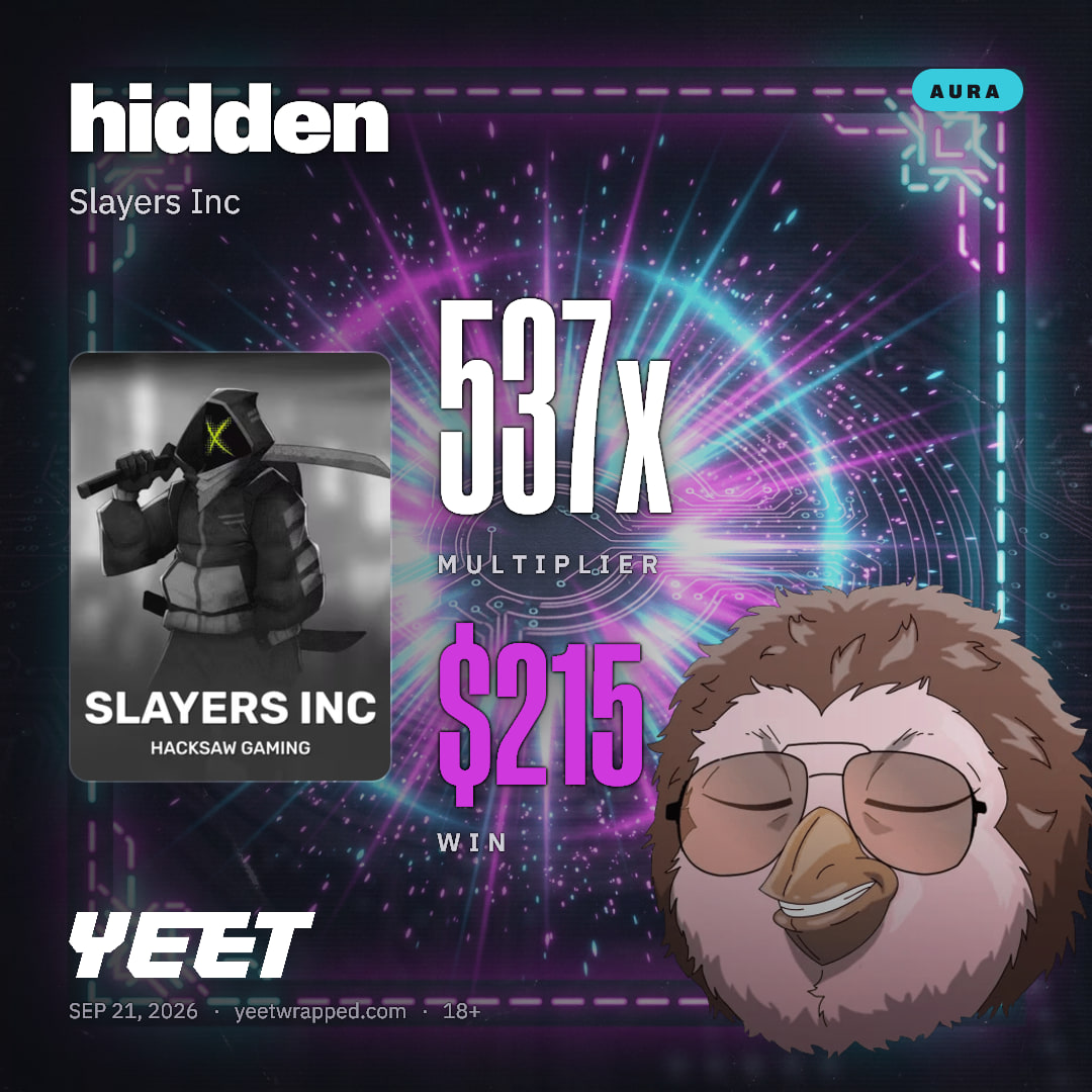 hidden hit 537.1x on Slayers Inc