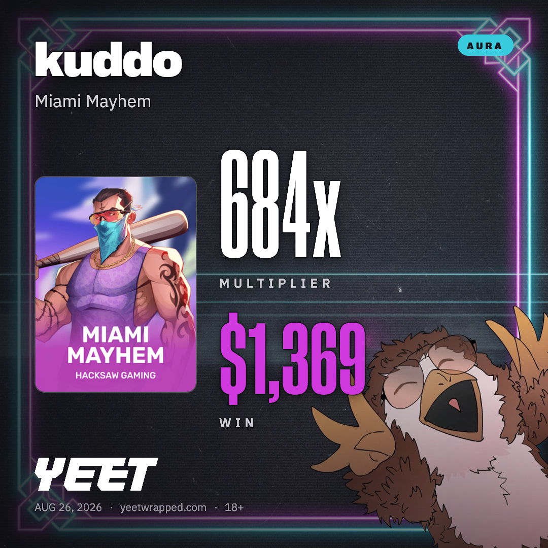 kuddo hit 684.4x on Miami Mayhem