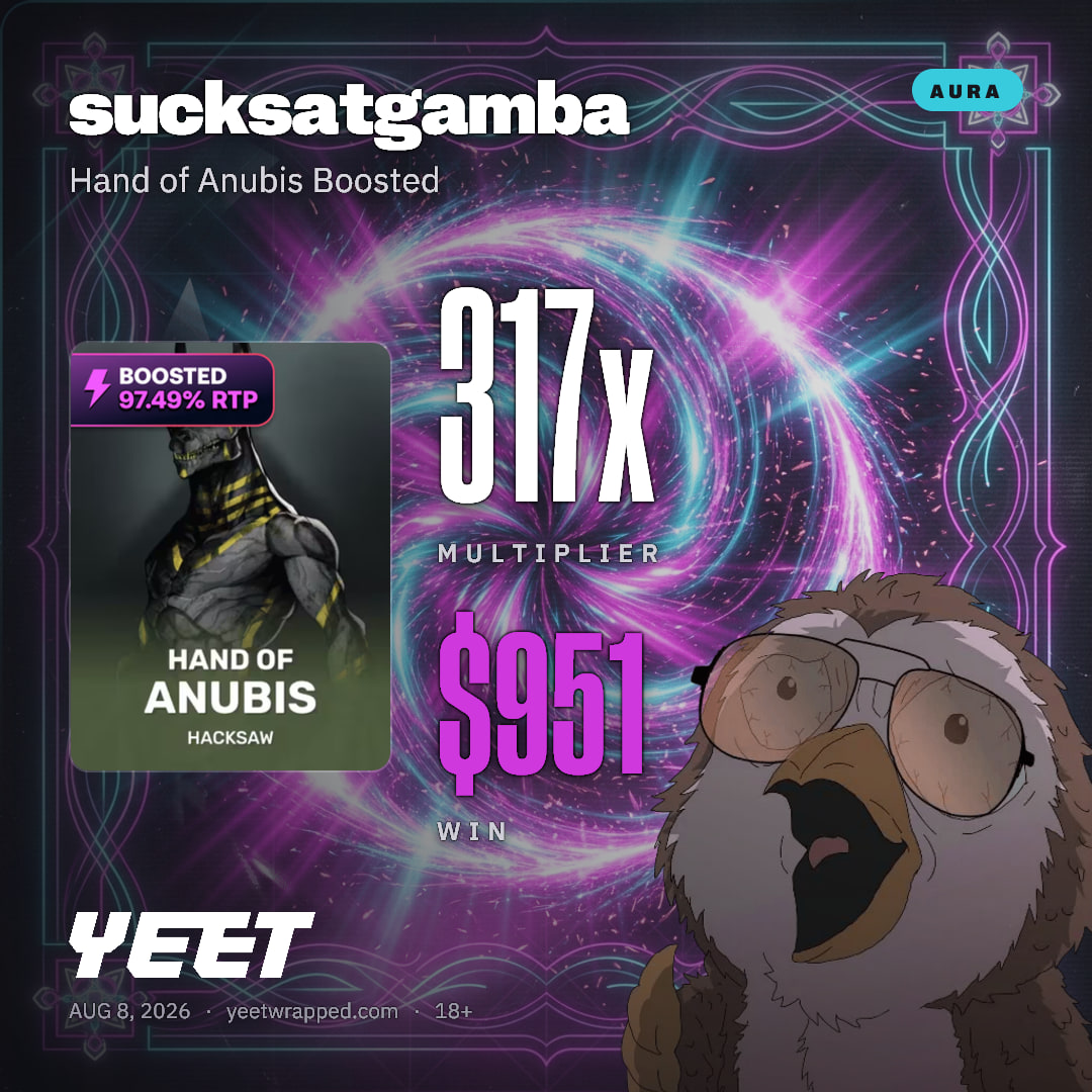 sucksatgamba hit 317x on Hand of Anubis Boosted