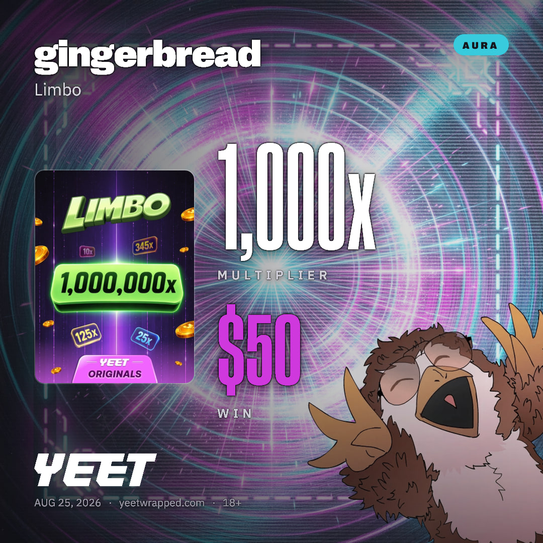 gingerbread hit 1,000x on Limbo