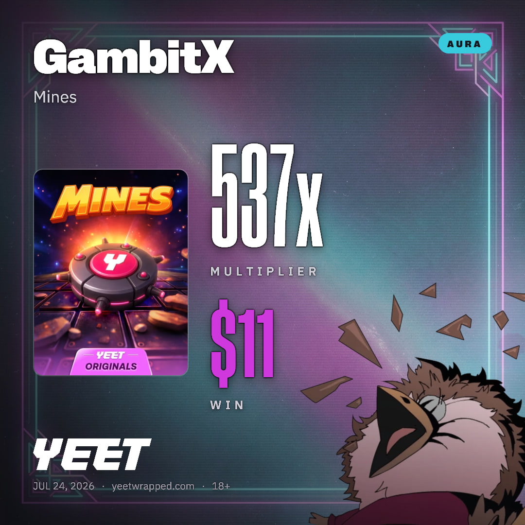 GambitX hit 537.2x on Mines
