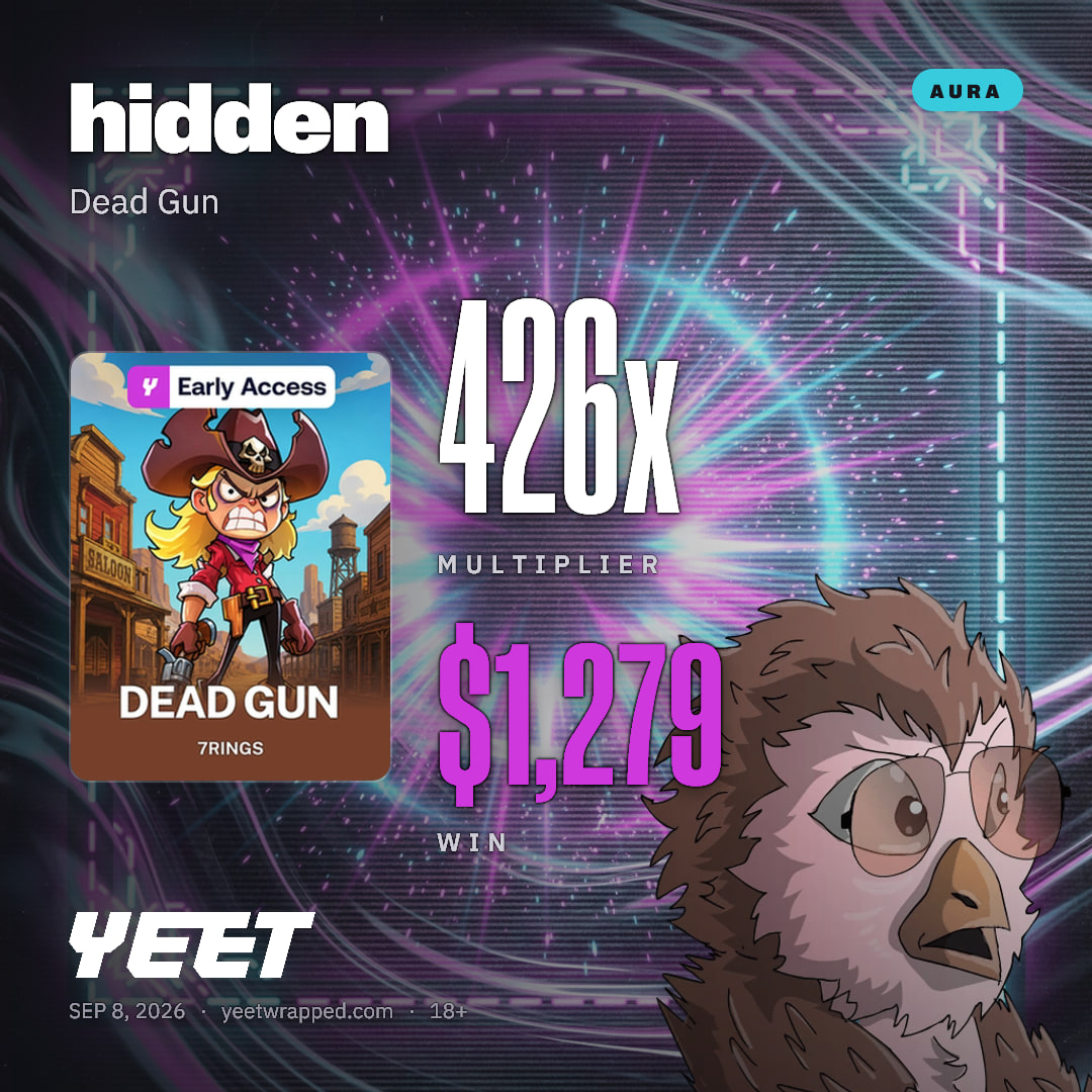hidden hit 426.3x on Dead Gun