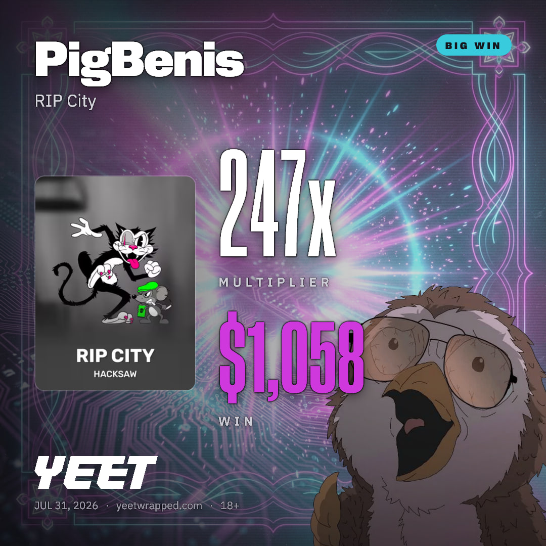 PigBenis hit 247.2x on RIP City
