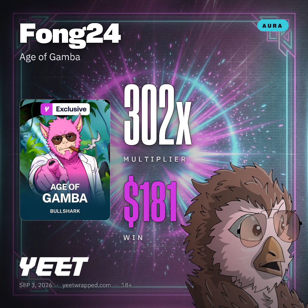 Fong24 hit 301.5x on Age of Gamba