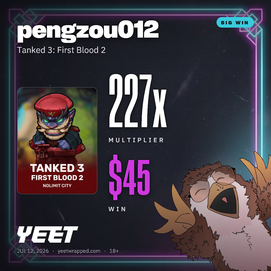 pengzou012 hit 227.3x on Tanked 3: First Blood 2