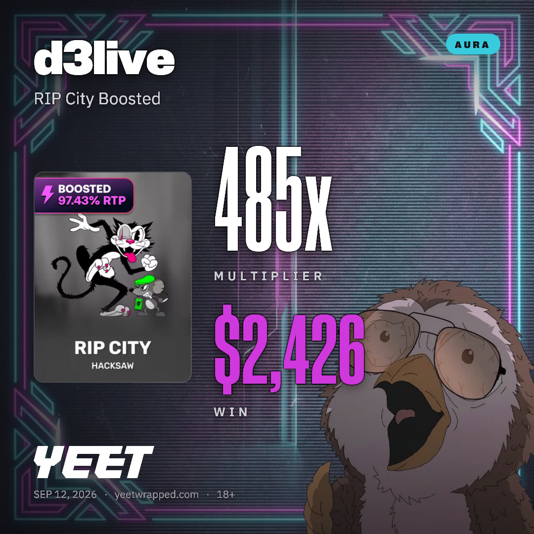 d3live hit 485.1x on RIP City Boosted