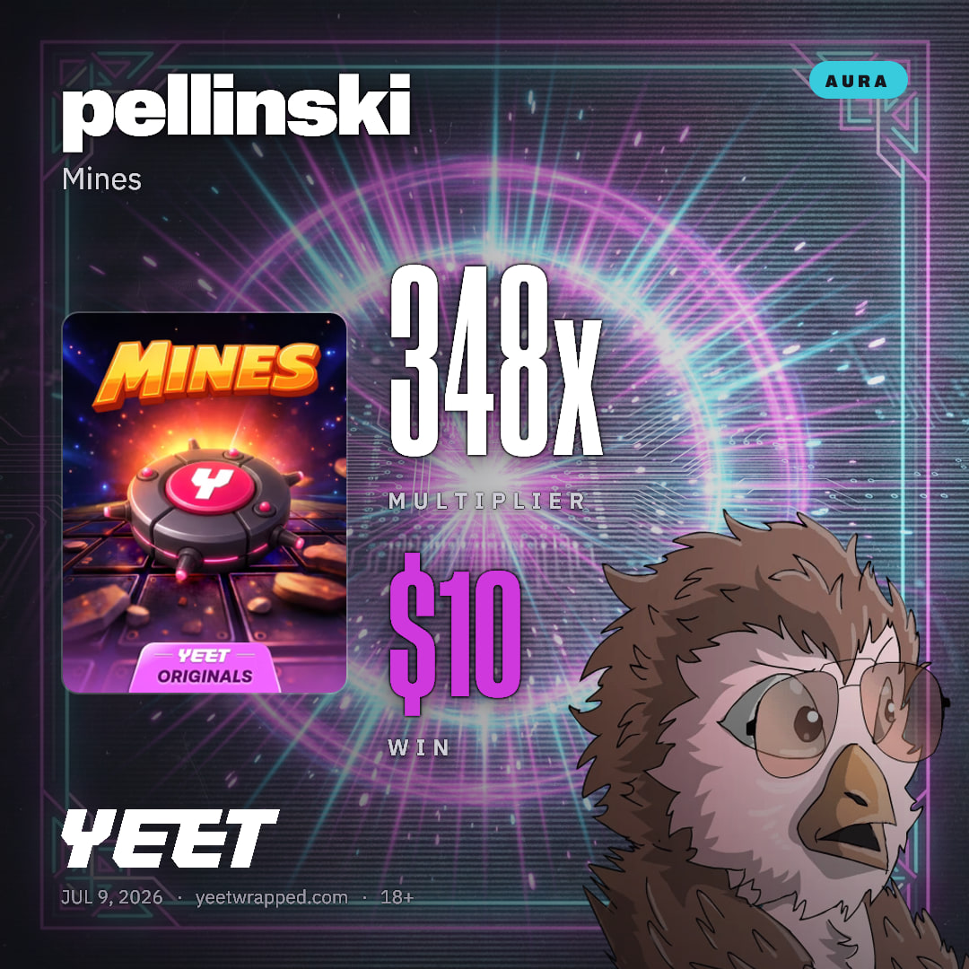 pellinski hit 347.6x on Mines