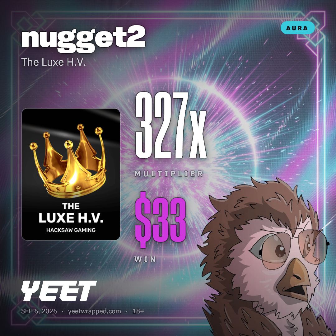 nugget2 hit 326.9x on The Luxe H.V.