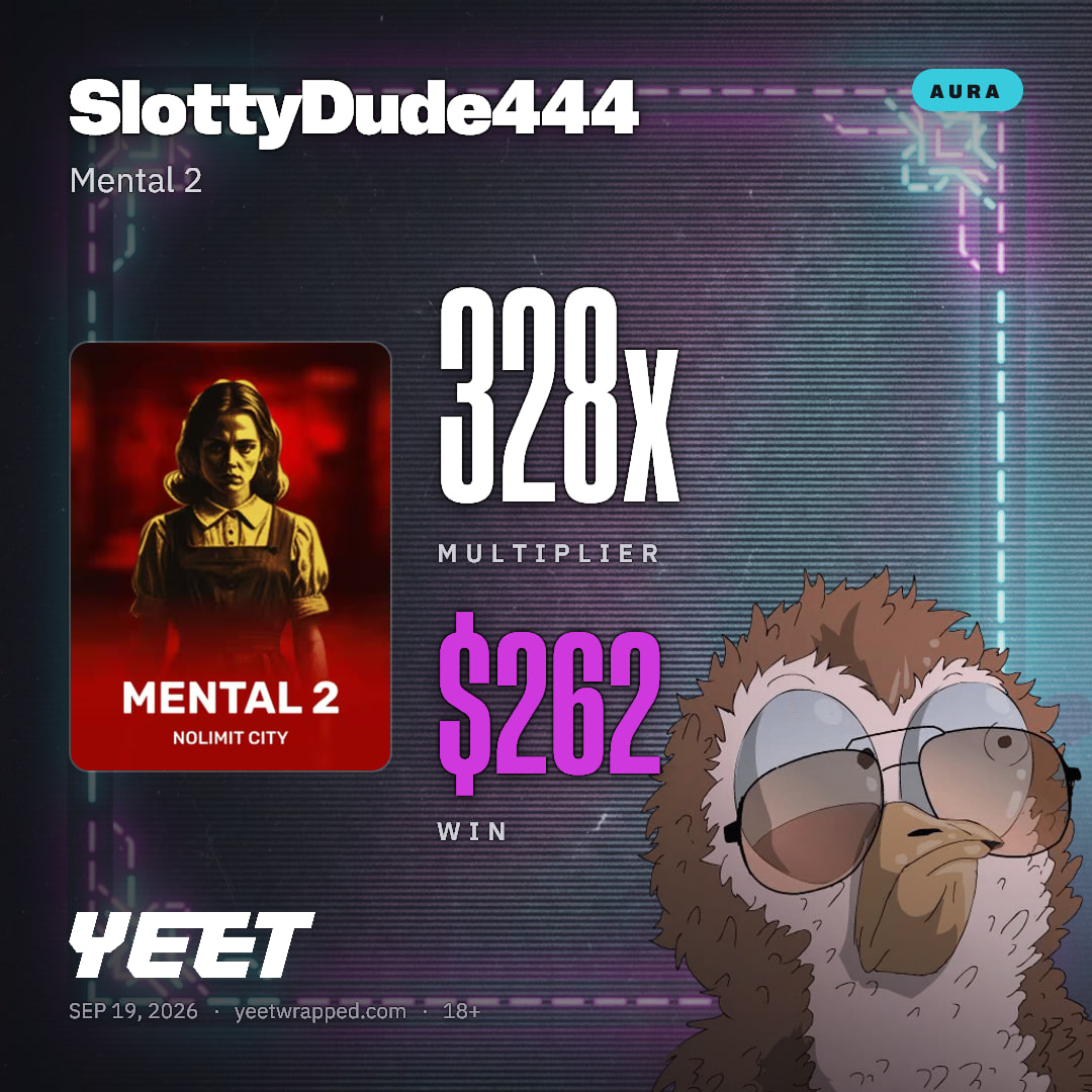 SlottyDude444 hit 327.8x on Mental 2