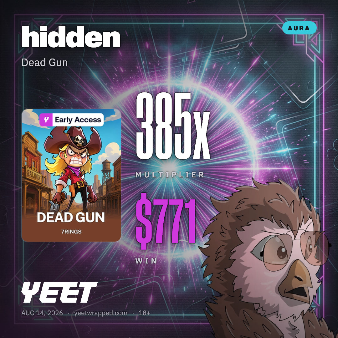 hidden hit 385.3x on Dead Gun