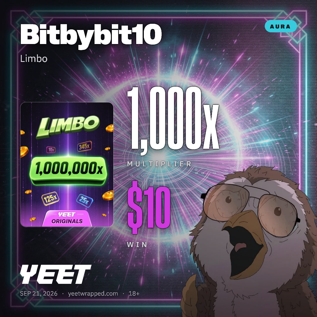 Bitbybit10 hit 1,000x on Limbo