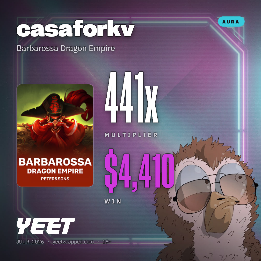 casaforkv hit 440.9x on Barbarossa Dragon Empire