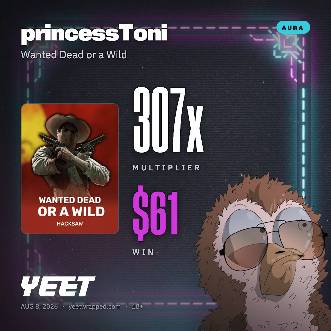 princessToni hit 307.4x on Wanted Dead or a Wild