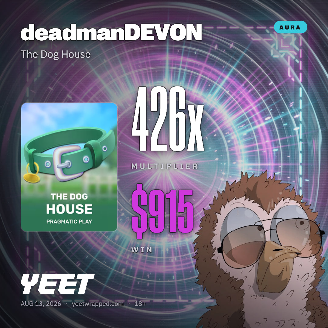 deadmanDEVON hit 425.6x on The Dog House